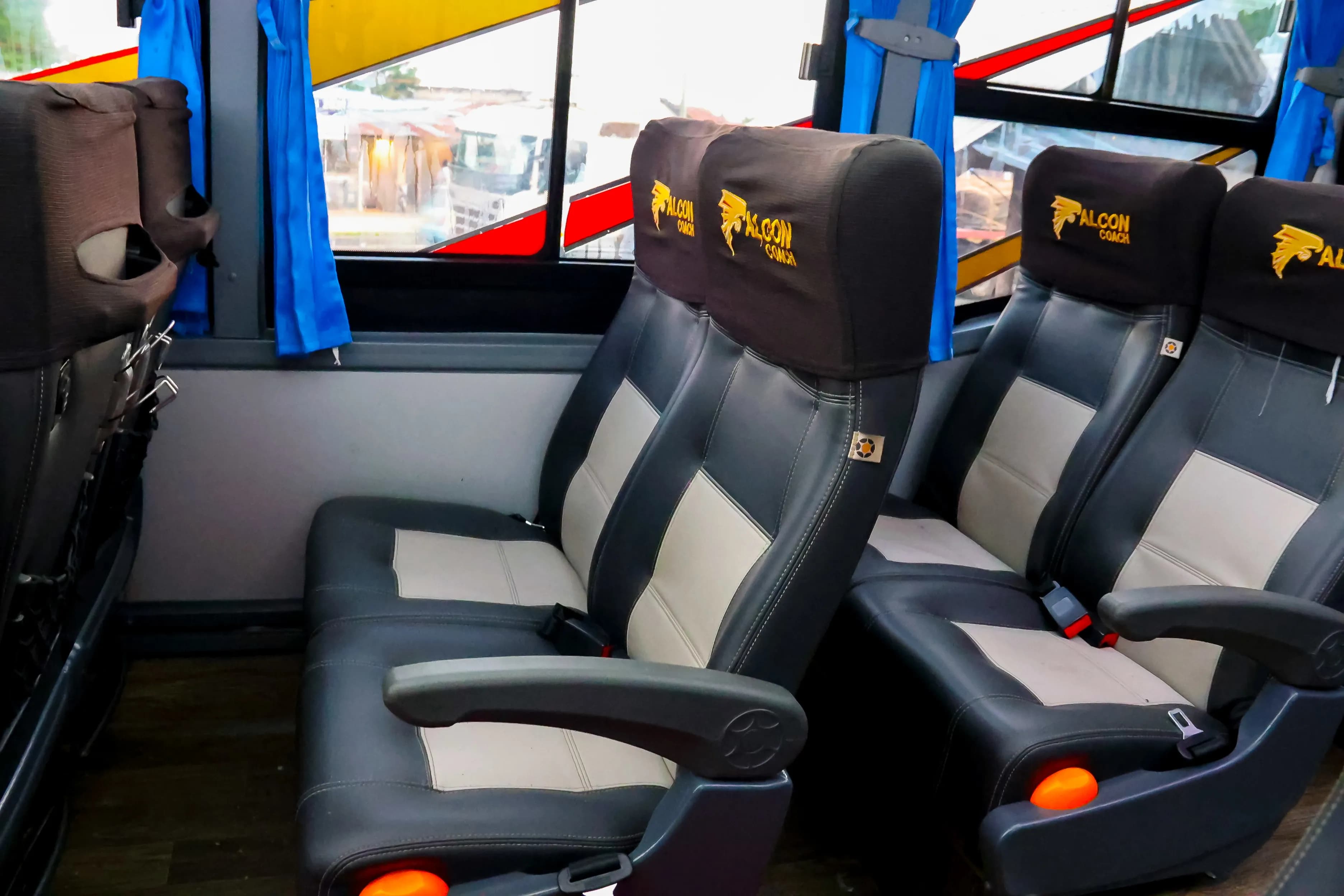 Falcon Bus interior