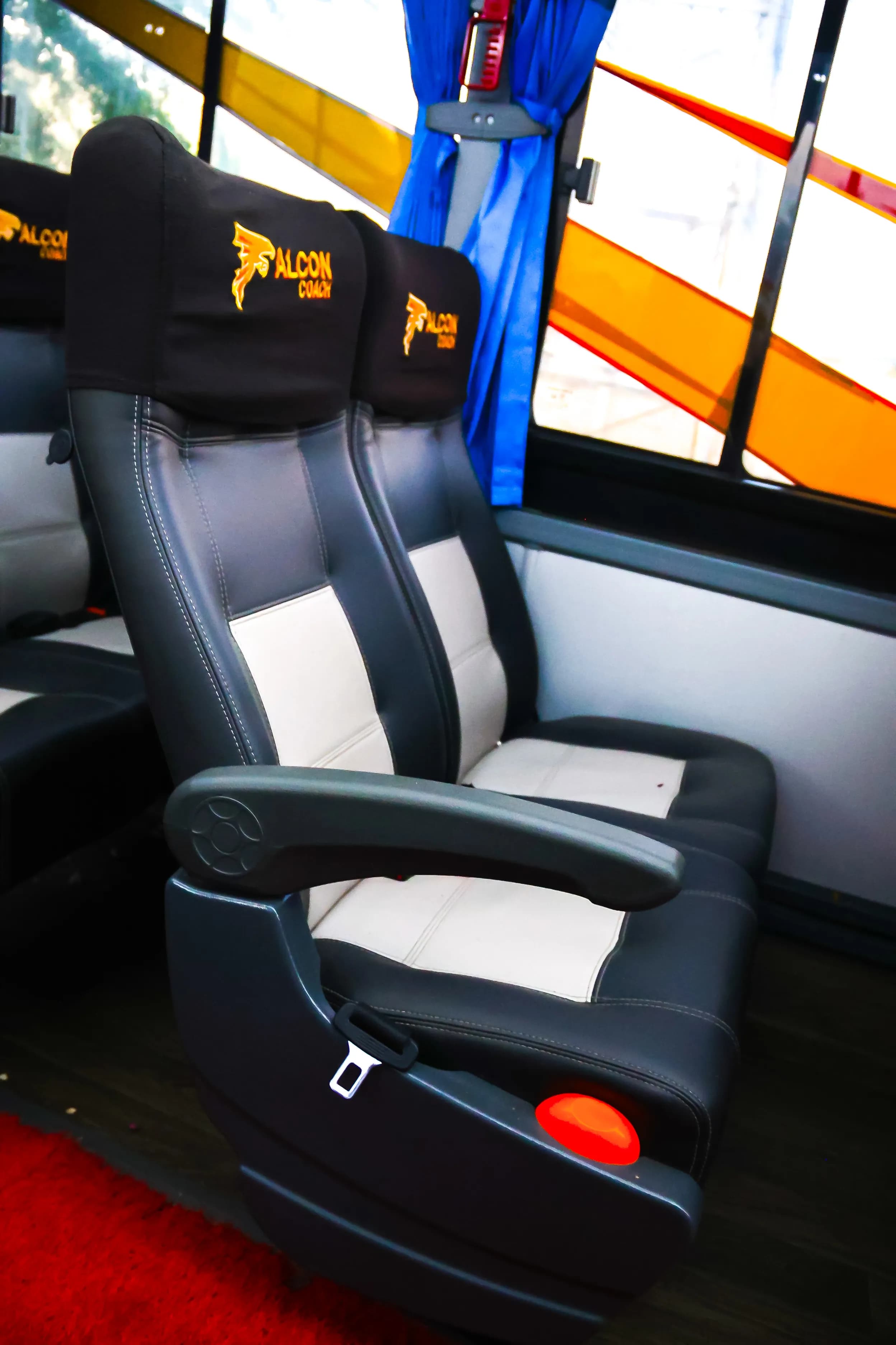 Falcon Bus interior