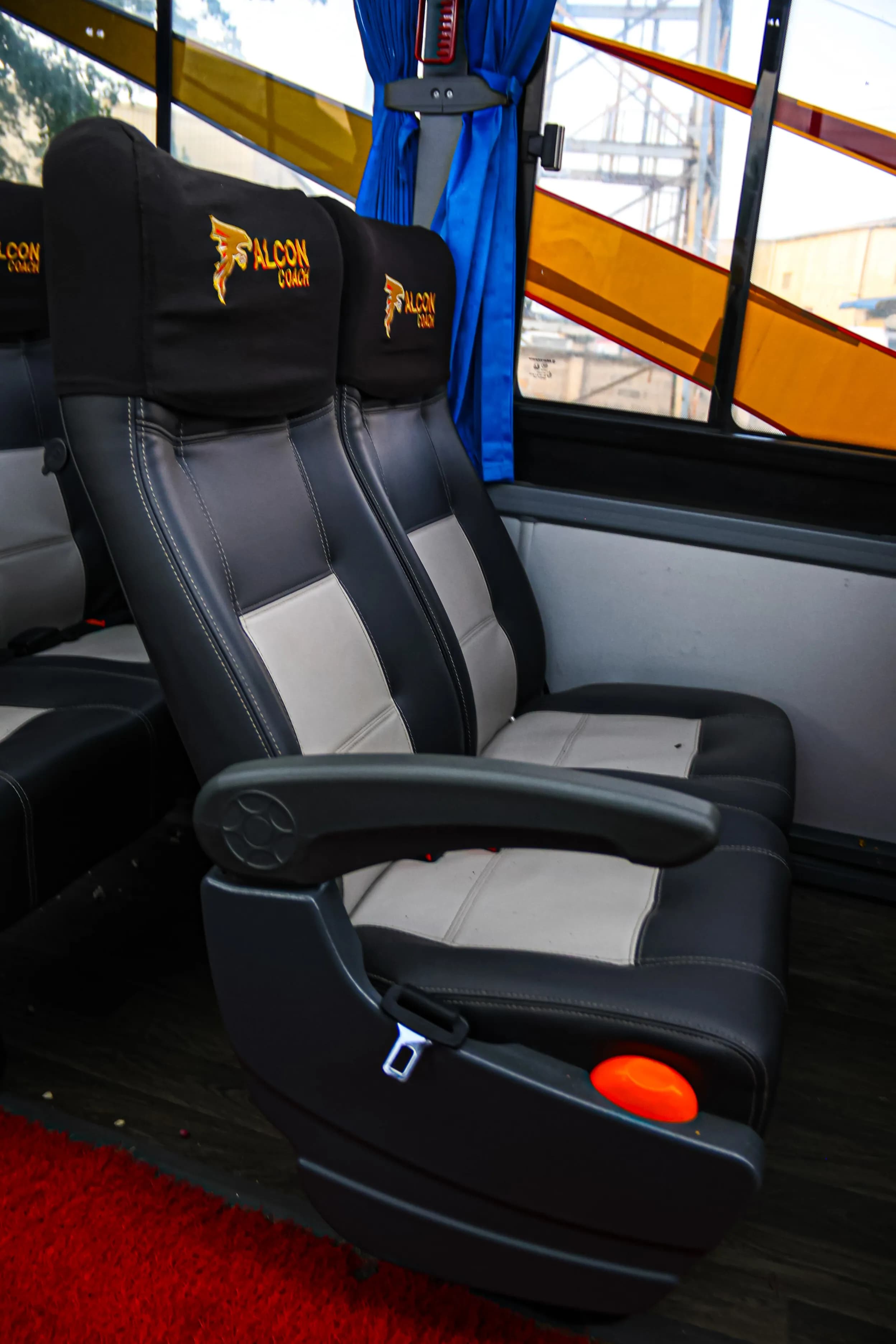 Falcon Bus interior
