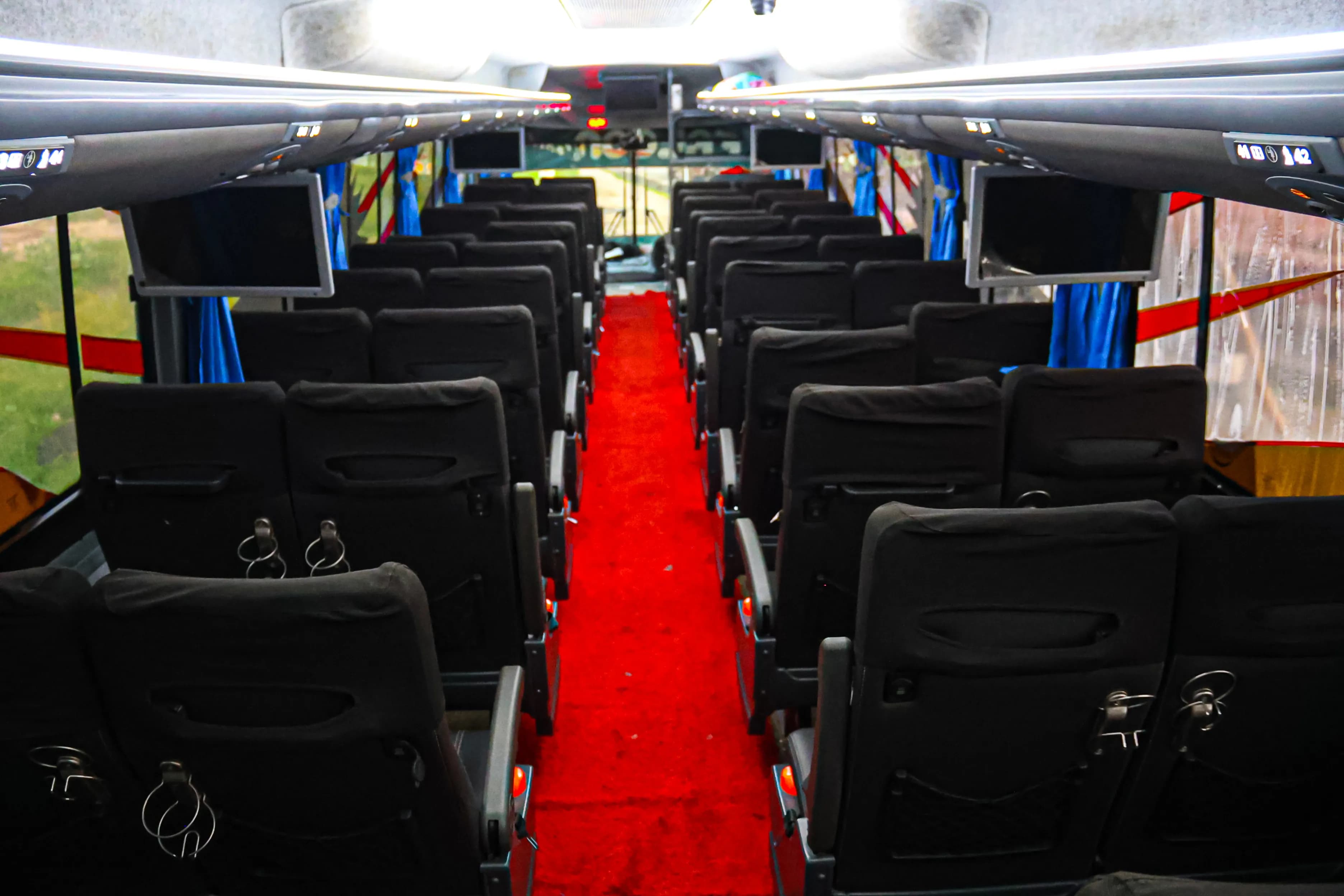 Falcon Bus interior