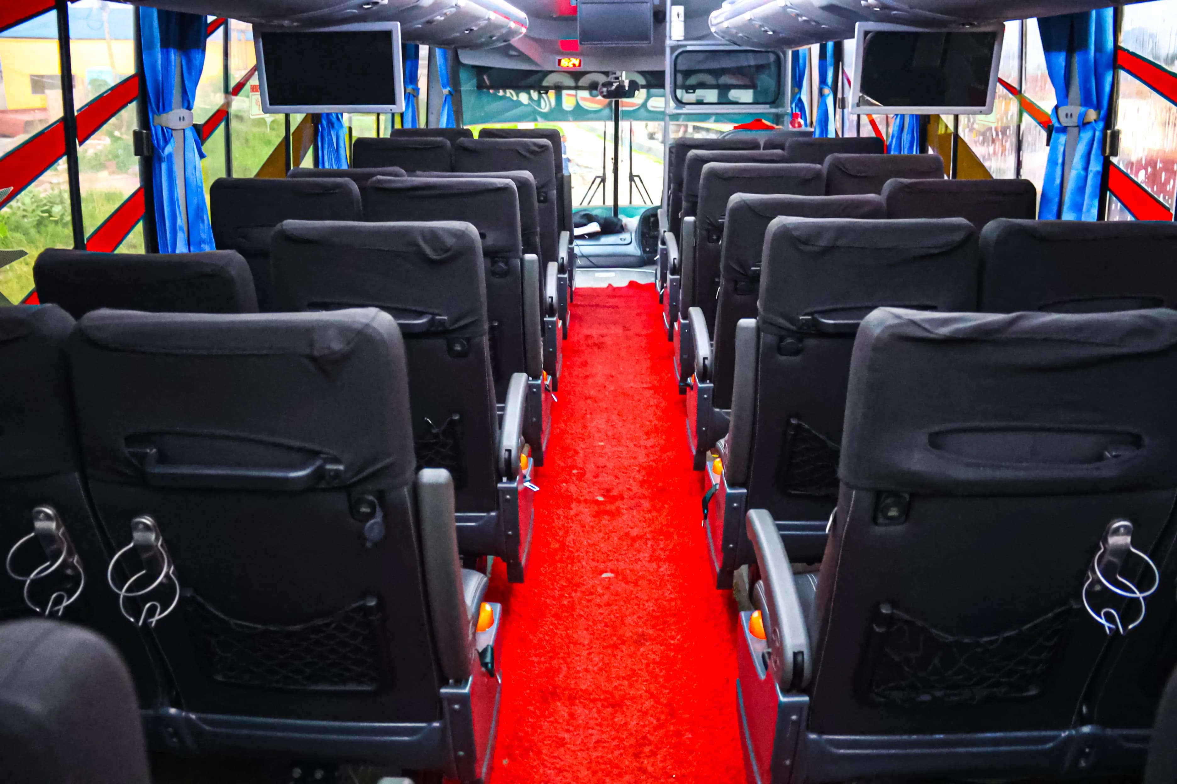 Falcon Bus interior