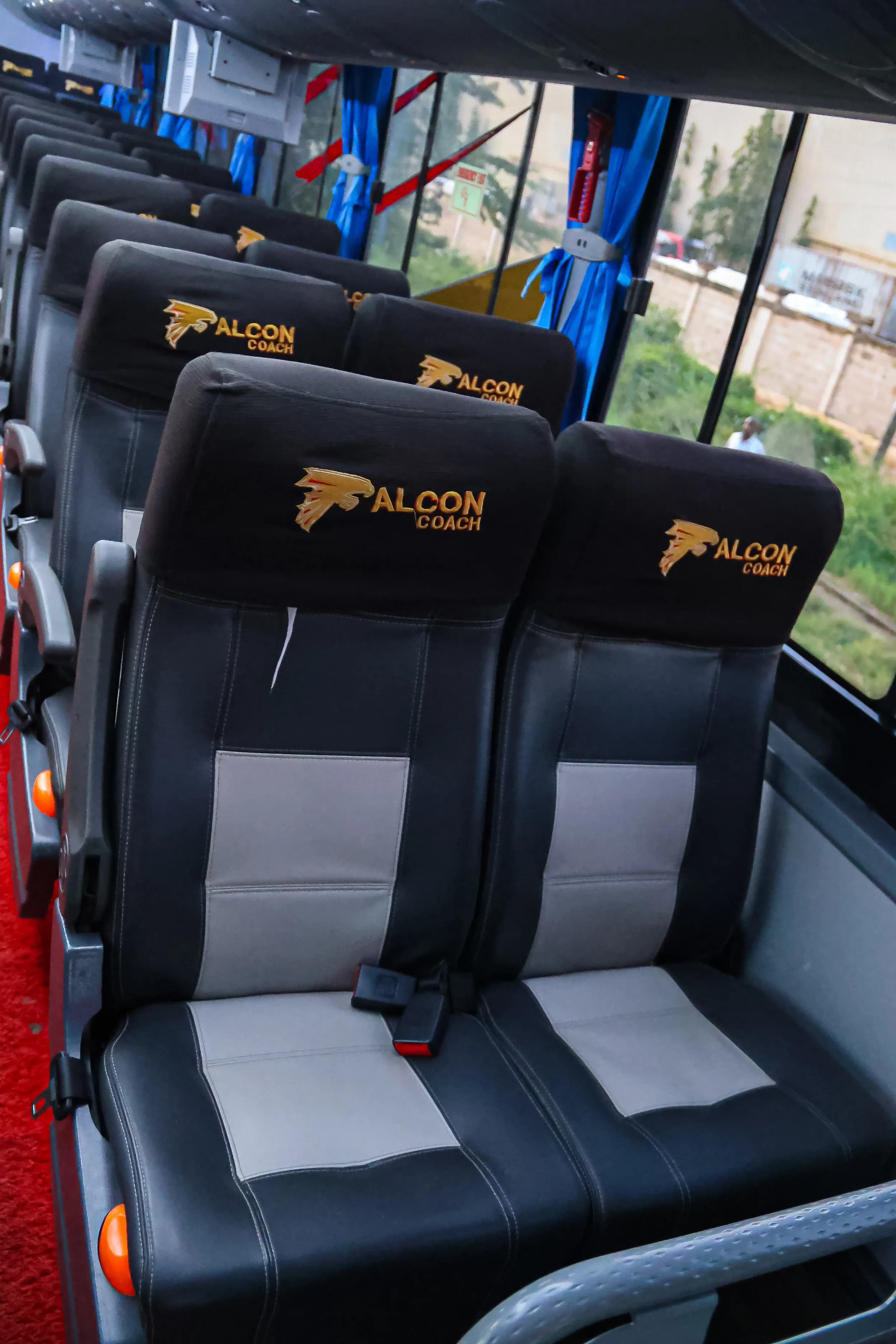Falcon Bus interior